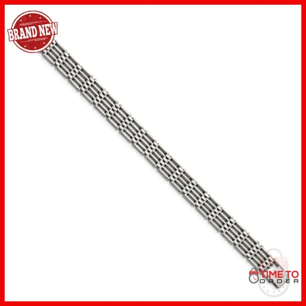 Men's Stainless Steel Link Bracelet 8.5 Inches 12mm